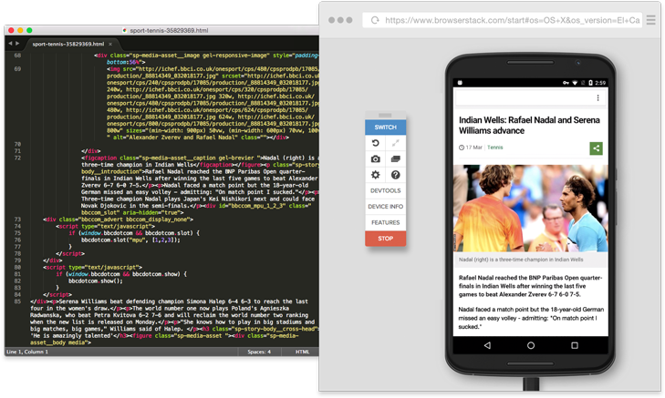 Cross browser testing on local machine