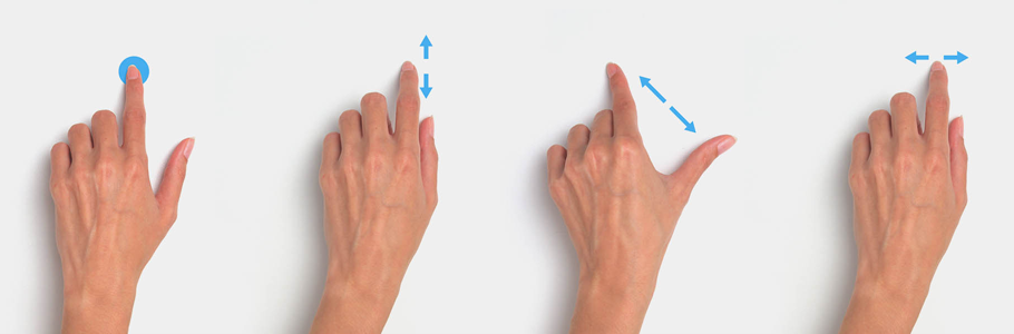 Natural gestures and interaction